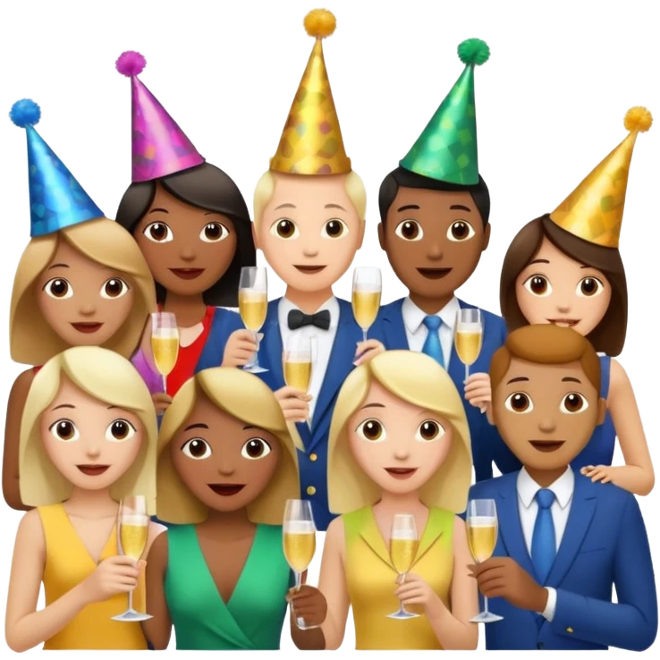 Nouvelle année 2026 emoji