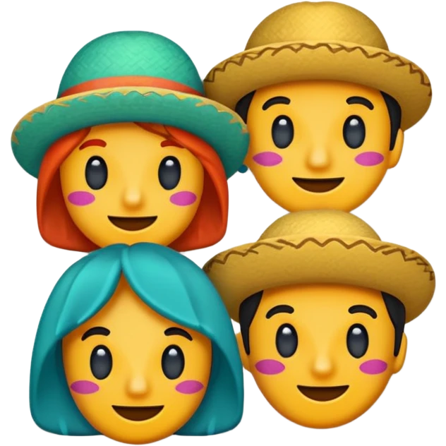 Retro Stickers  AMIGOS emoji