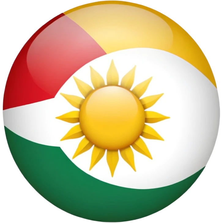 Kurdistan flag emoji