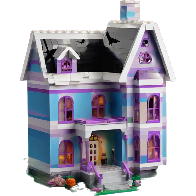 Lego barbie’s haunted dream house  emoji