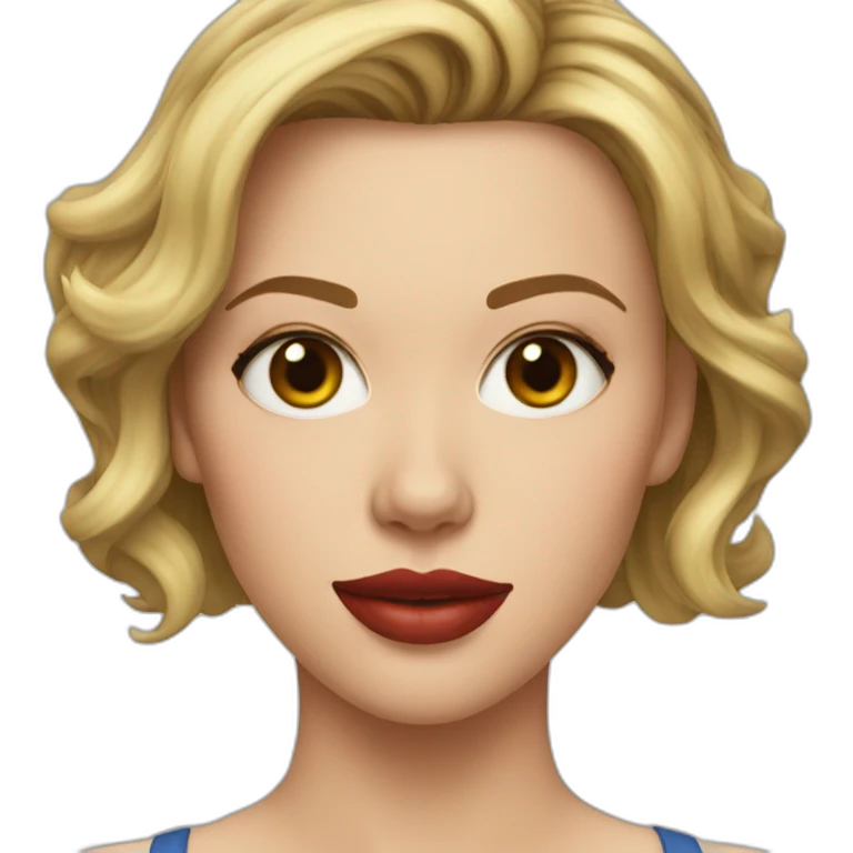 Scarlett johansson emoji