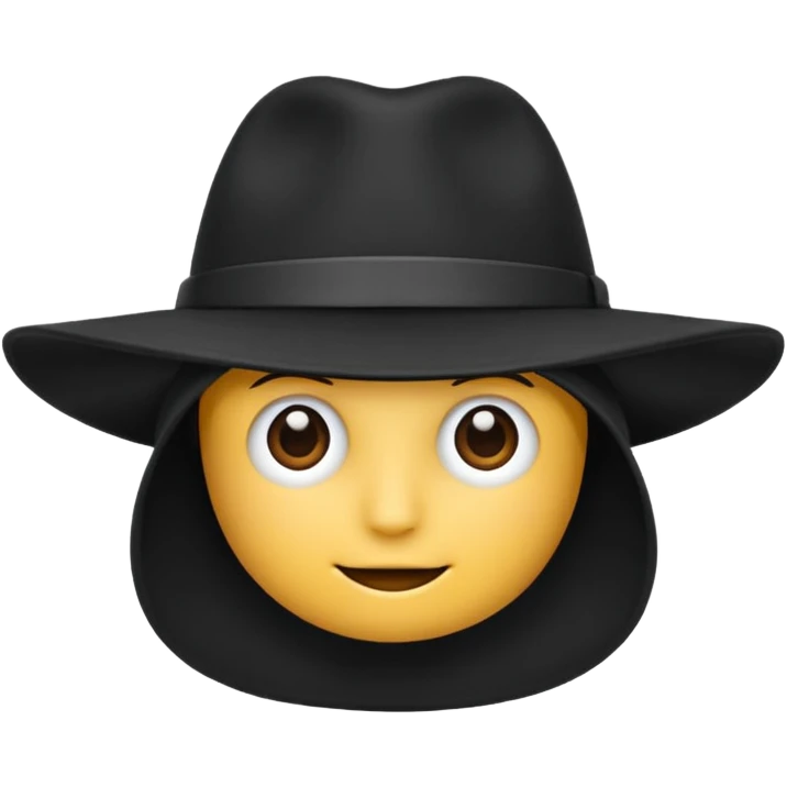 Black Hat emoji