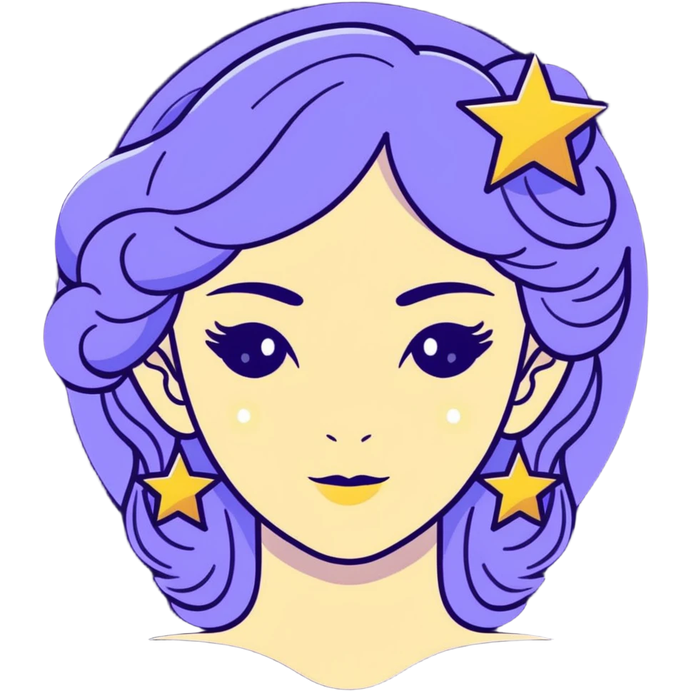 universe goddess Sophia with pretty perfect feminine attractive face, cosmic beauty with detailed delicate facial features, starry goddess with ethereal glow emoji
