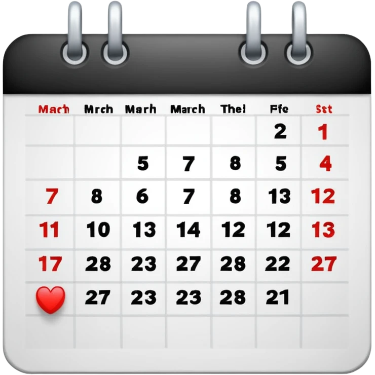 primero de marzo emoji