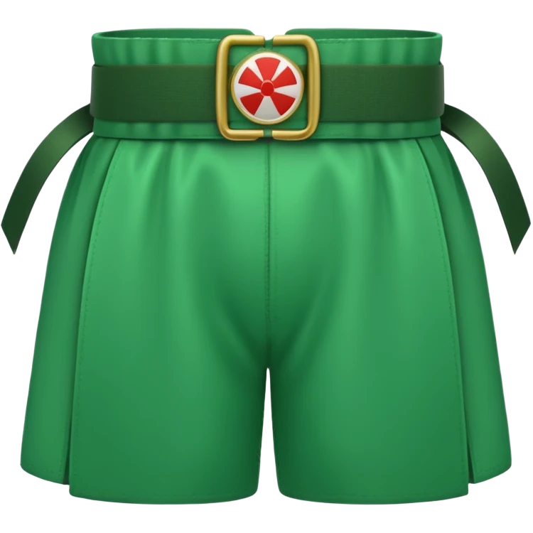 Green karate belt emoji
