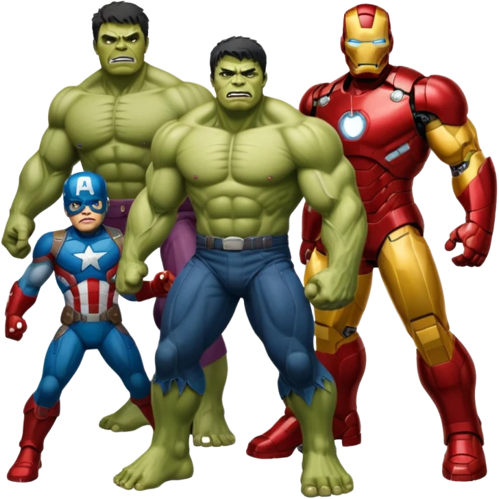 Avengers “assemble” lineup three
 emoji
