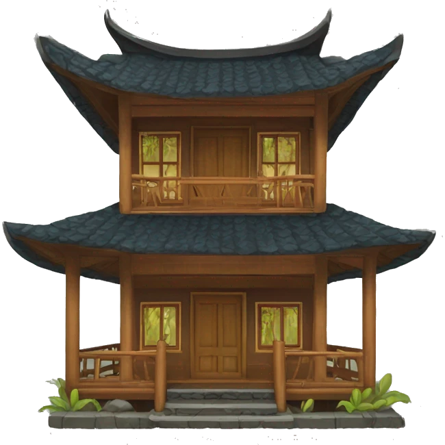 Minangkabau house emoji