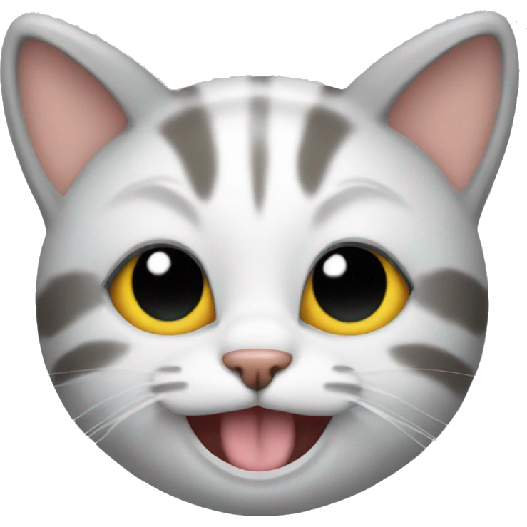 Cat saying skibidi  emoji