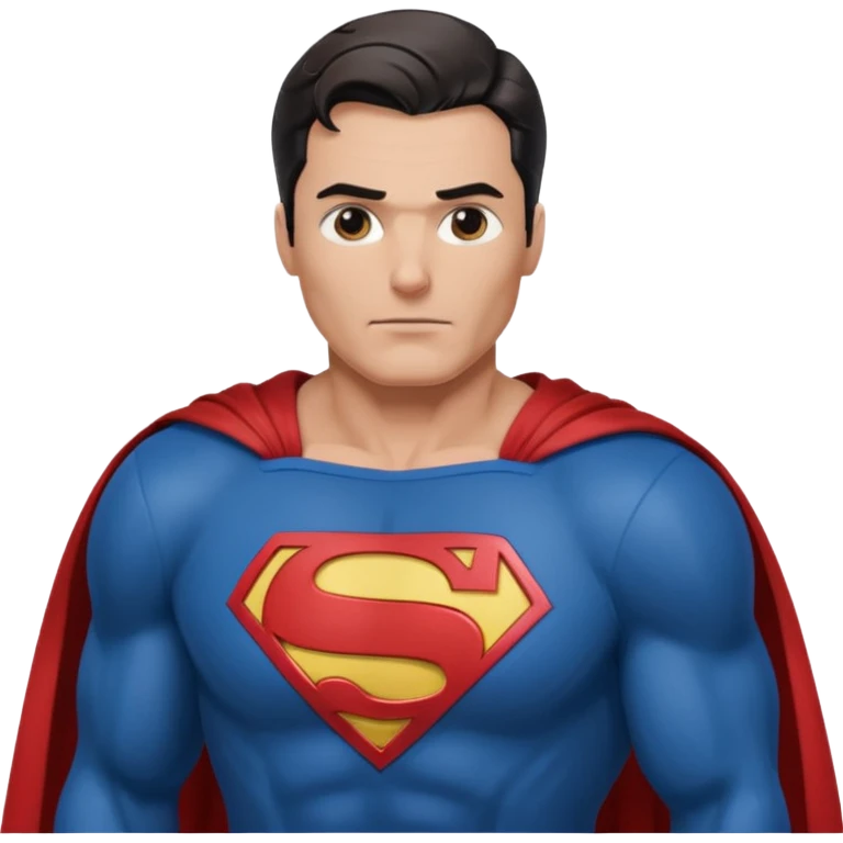 superman standing emoji