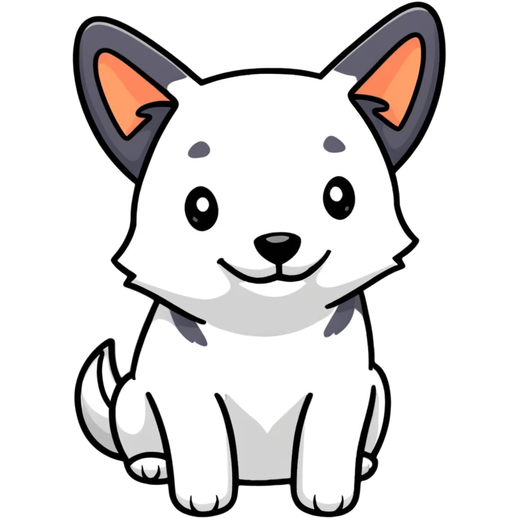 nice friendly dog emoji