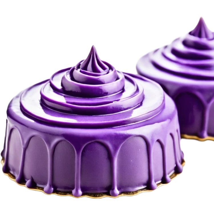 Белое сердце с фиолетовыми краями emoji