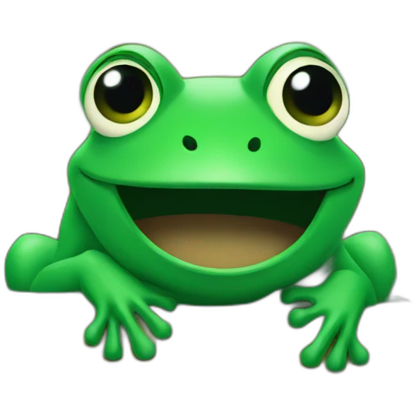 jungle in frog emoji