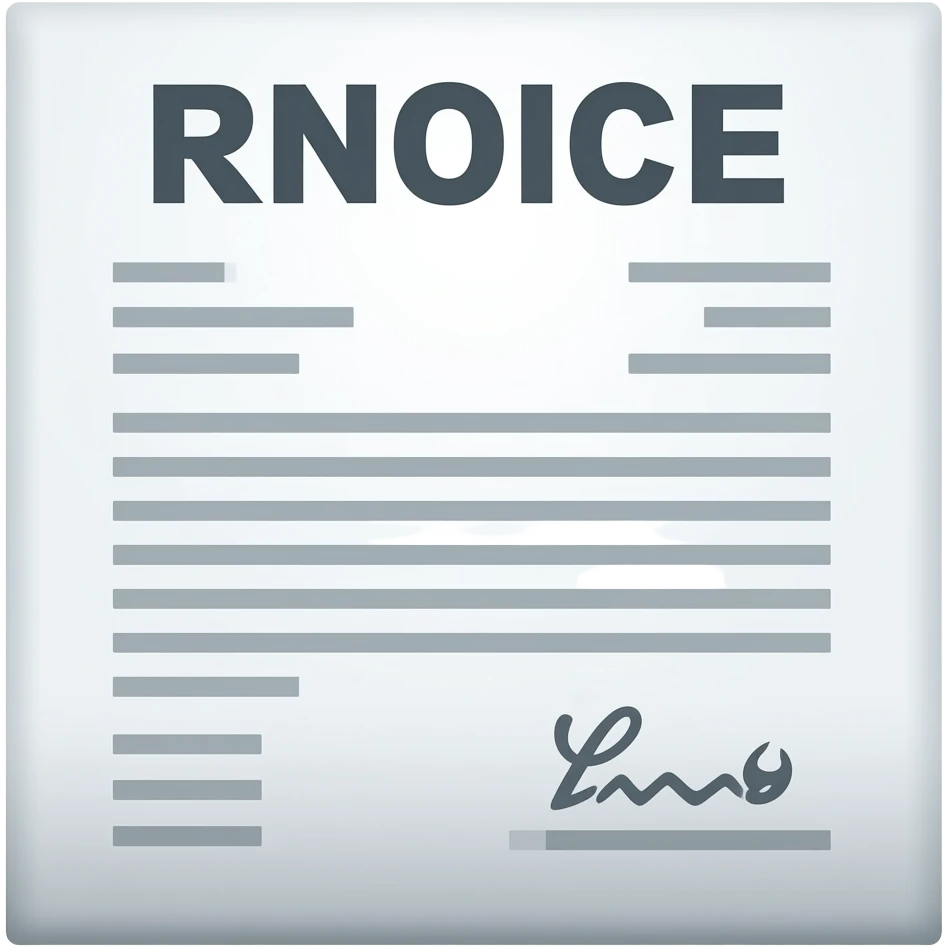 INVOICE emoji