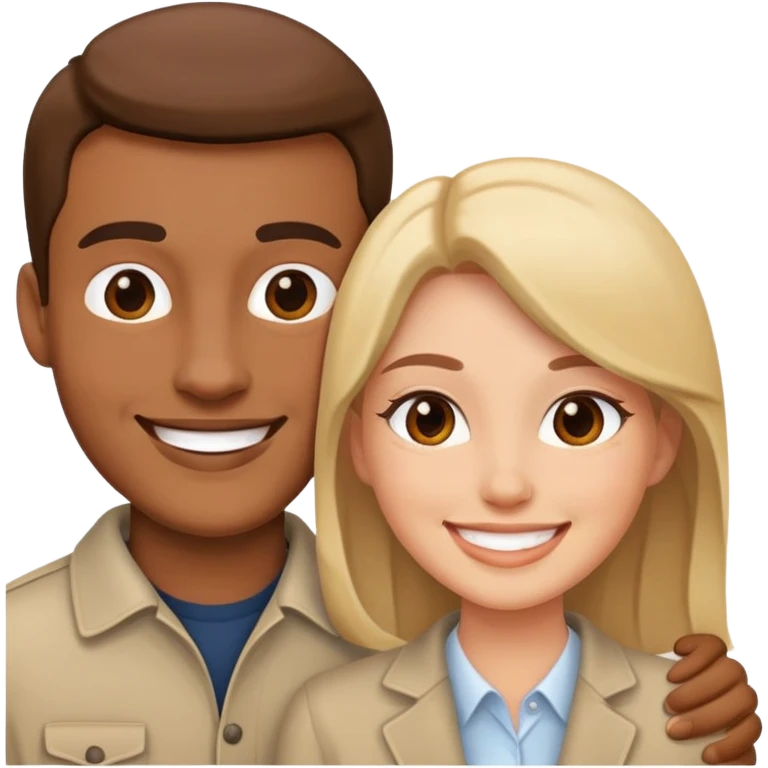 Boyfriend and girlefriend emoji