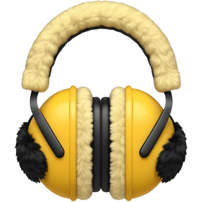 yellow earmuffs emoji