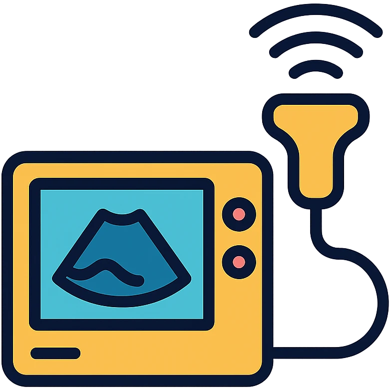 simple ultrasound icon emoji