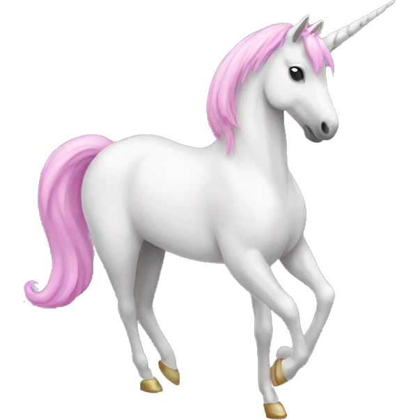 Ballerina unicorn on  emoji