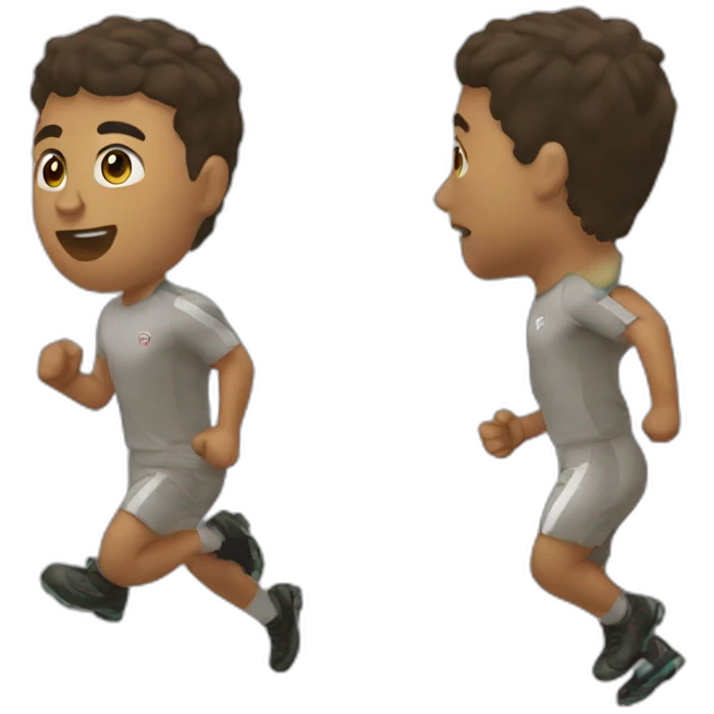 M'bappé run emoji