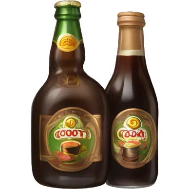 fernet con coca en botella cortada emoji
