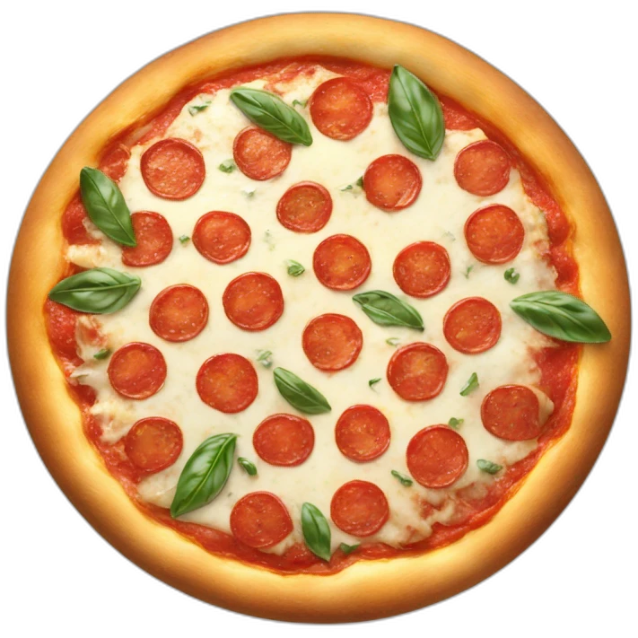 Margherita pizza emoji