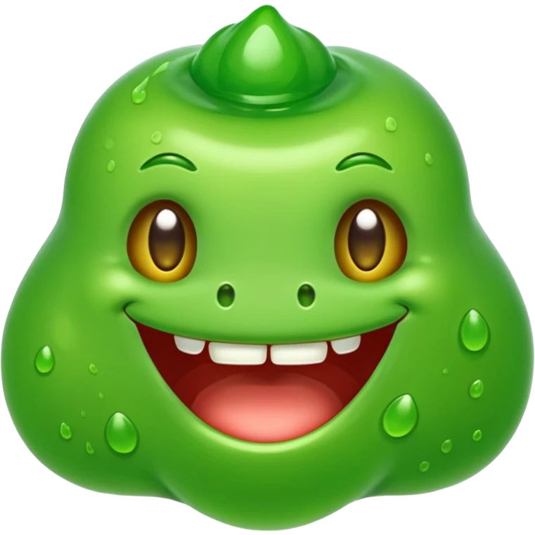 Minecraft Kingslime happy  emoji