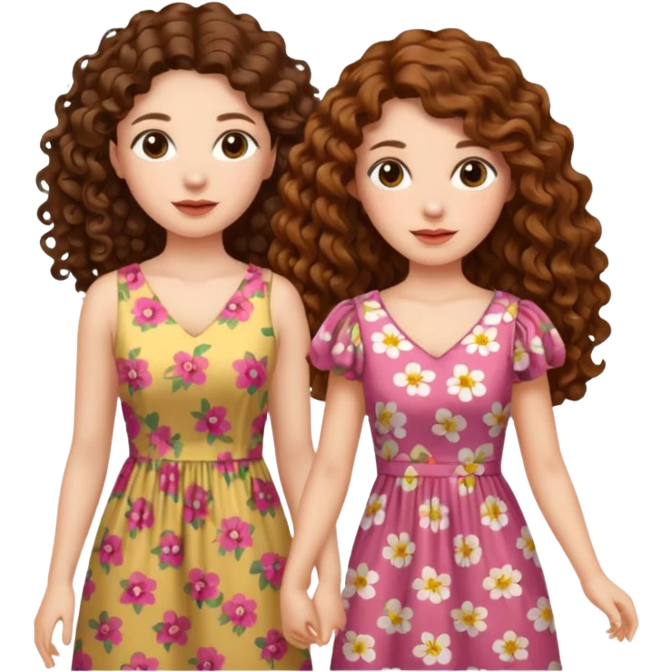 👩🏻‍🦱👩🏻‍🦱 emoji