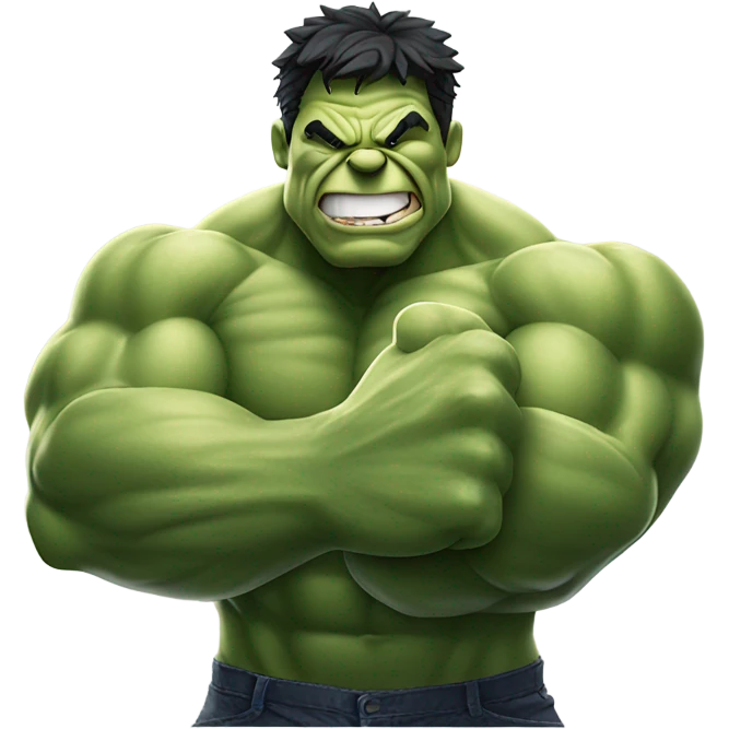 Hulk giving a thumbs-up emoji