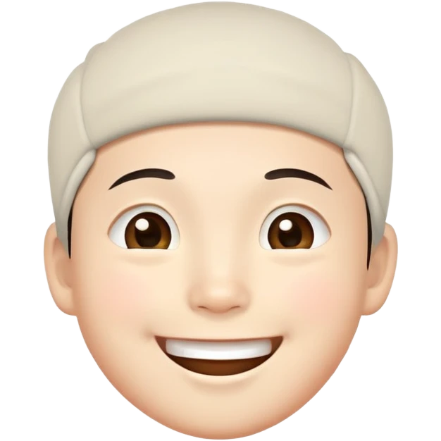 Happy Chinese boy emoji