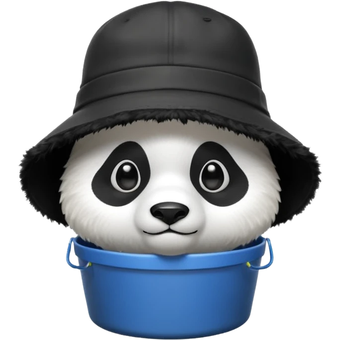 panda with bucket hat emoji
