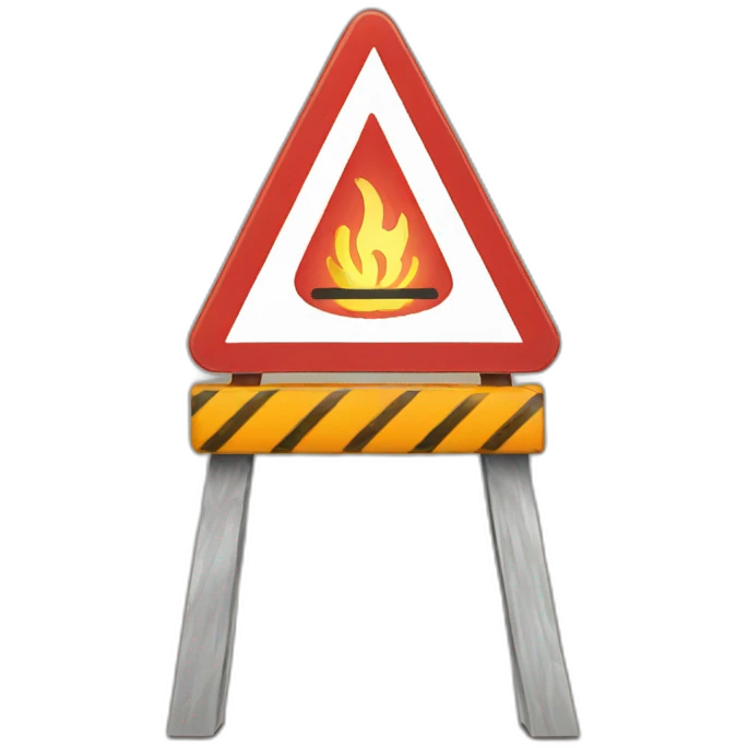 caution warning sign emoji