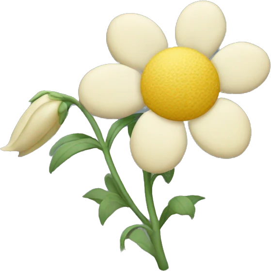 Lunar flower emoji