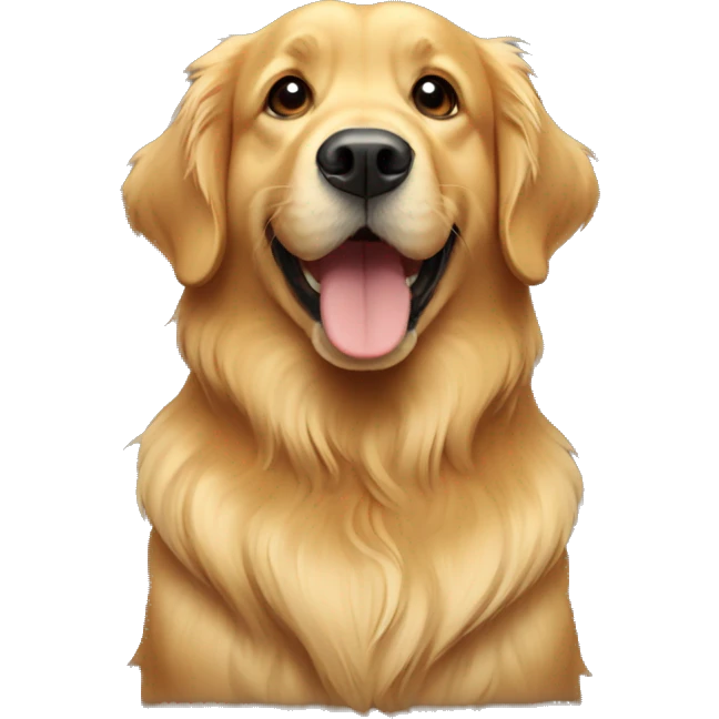 Golden retriever  emoji