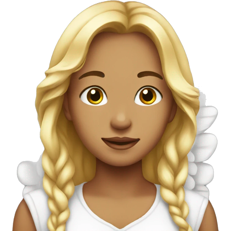 beautiful angel emoji