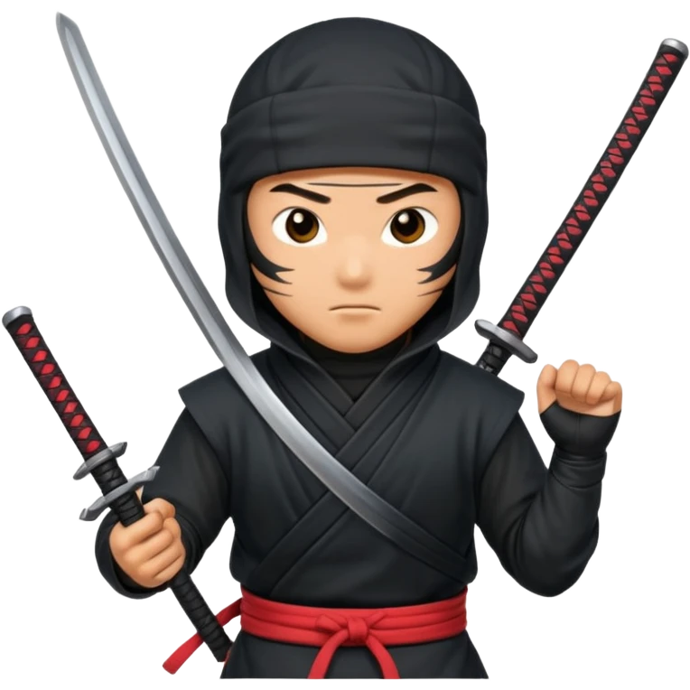 ninja with sword emoji