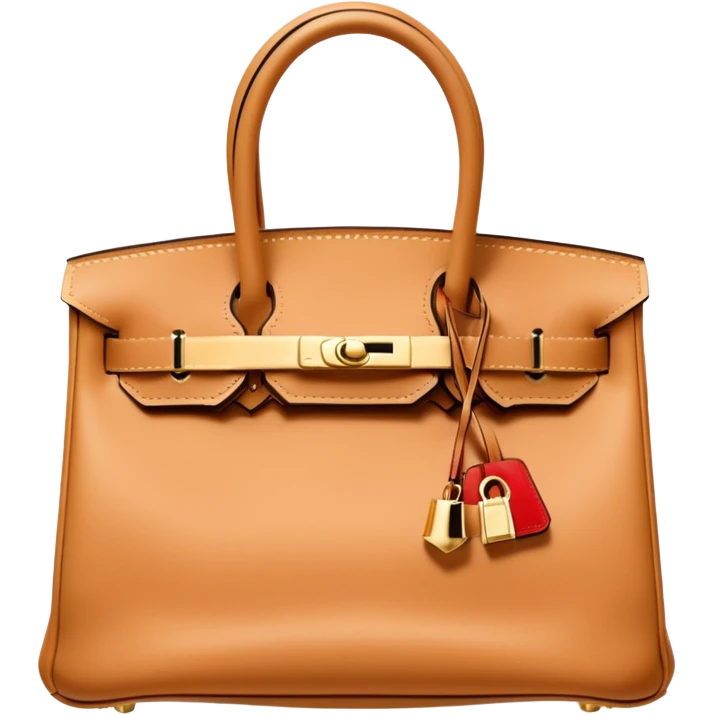 hermes birkin flesh color bag emoji