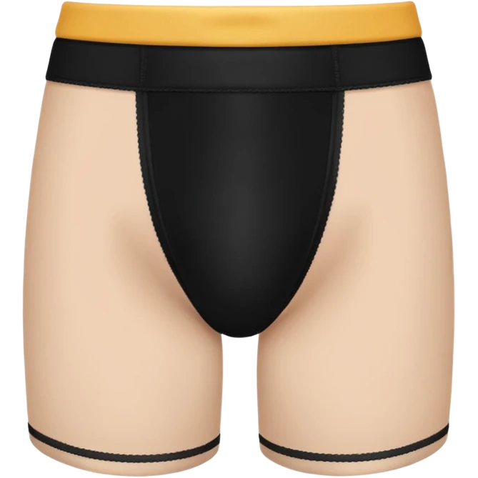 black underwear ONLY emoji