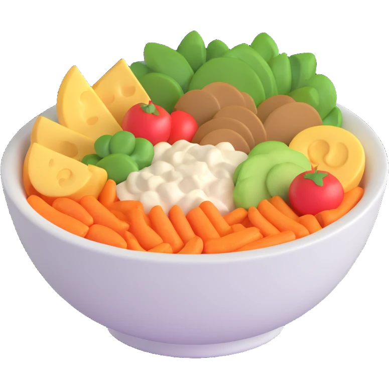 bowl of food emoji