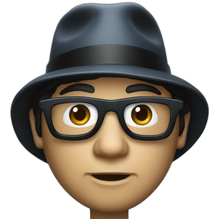 elwood blues from the blues brothers emoji
