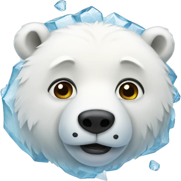 Ice bear emoji