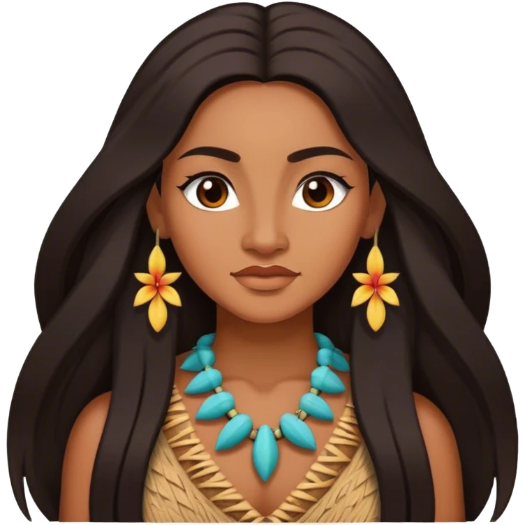 Vaïana emoji