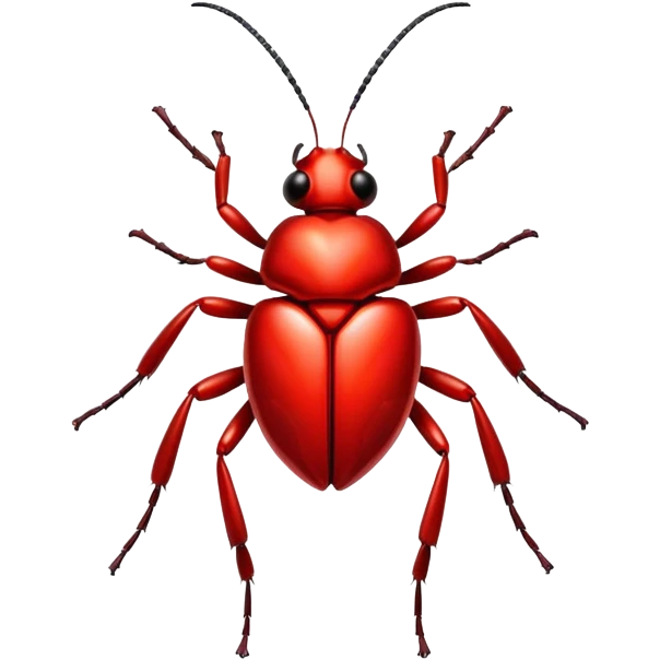 Heart bug emoji