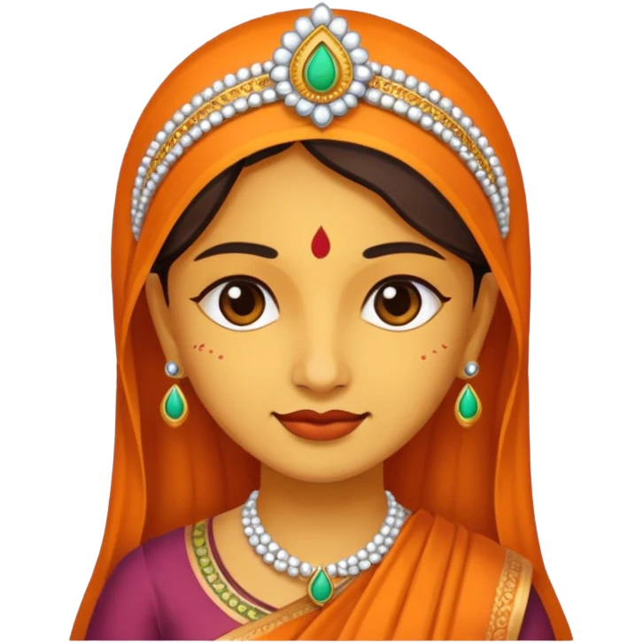 India woman emoji