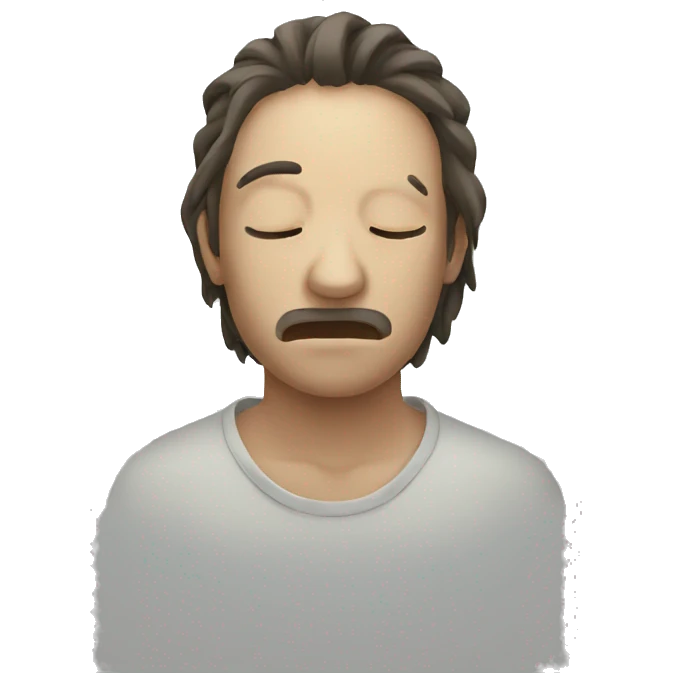 Dying inside emoji