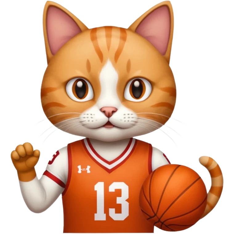 CAT whit Hoosiers emoji