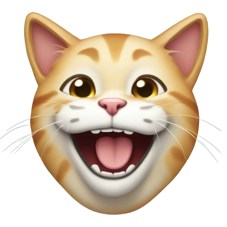 laught cat emoji