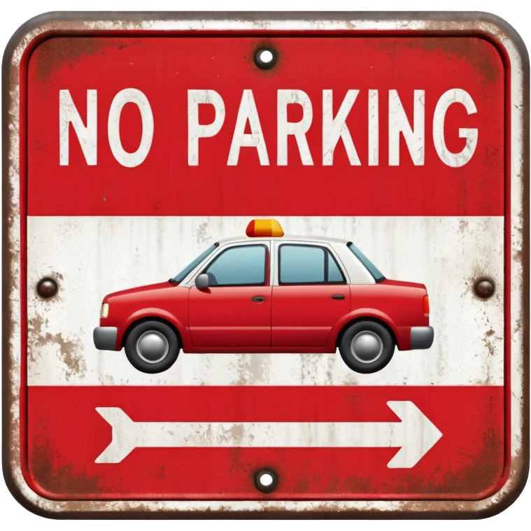 No parking  emoji