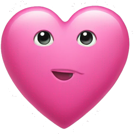 Pink heart emoji