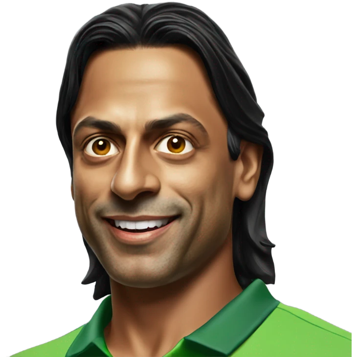 Shoaib Akhtar emoji