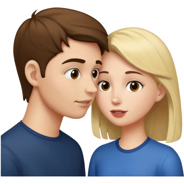 Girl giving head to guy emoji
