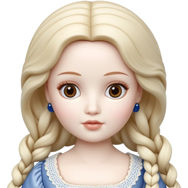 woman doll emoji